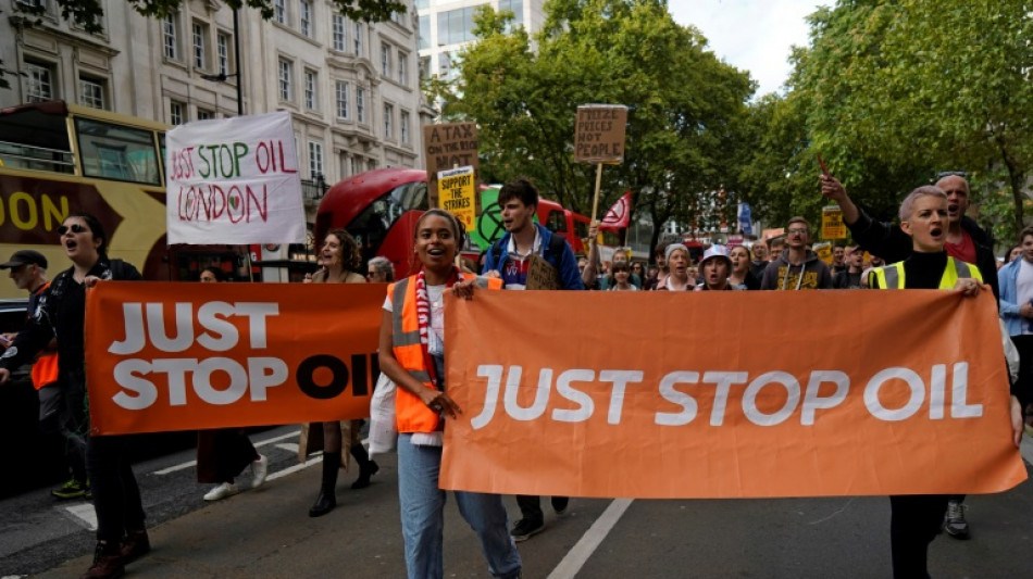 A Londres, des militants climatiques défient le gouvernement avec un mois de mobilisation