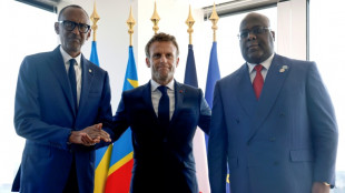 Macron lauds DR Congo ceasefire as EU sets up air bridge