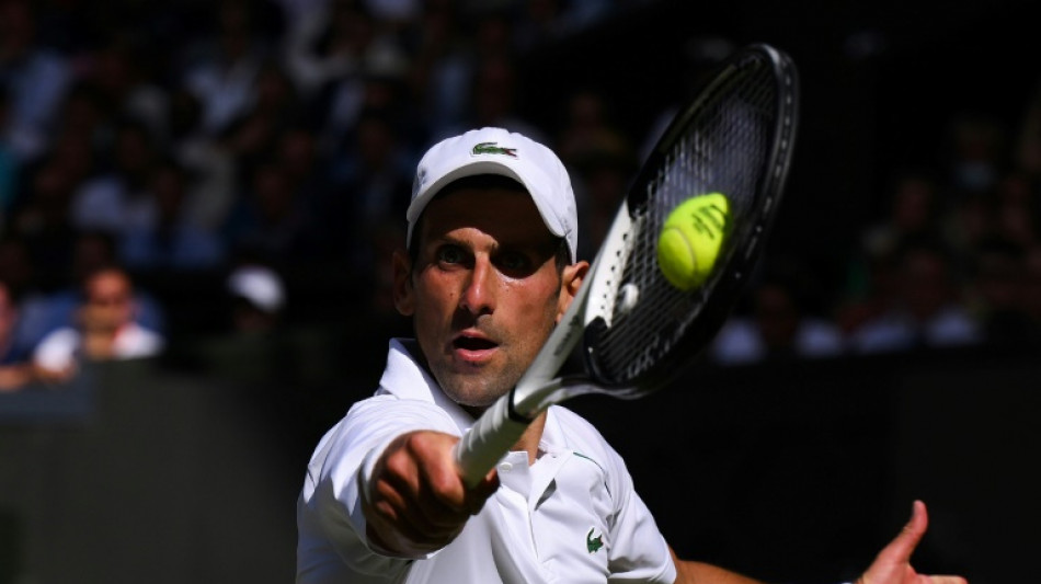 Djokovic into eighth Wimbledon final and clash with Kyrgios