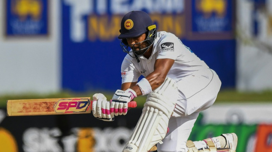 Chandimal powers Sri Lanka's lead past 300 in first Test