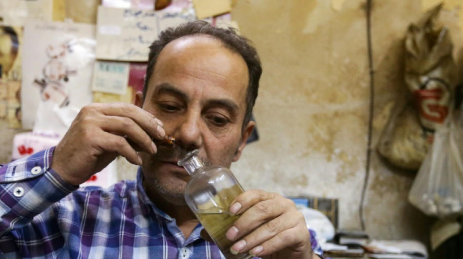 Syrian perfumer needs 'one whiff' to mimic luxury brands