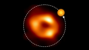 Le trou noir au centre de la Galaxie a généré une bulle de gaz