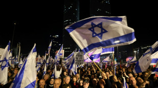 Former PM joins mass rally against Israel govt