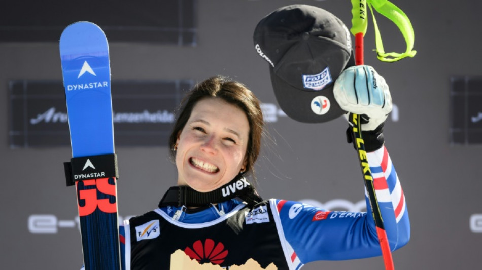 Brignone wins super-G globe, Miradoli posts maiden victory