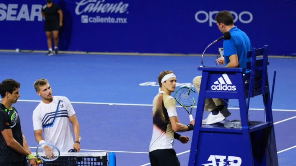 Zverev obtiene la probatoria de la ATP por su problema en el torneo de Acapulco