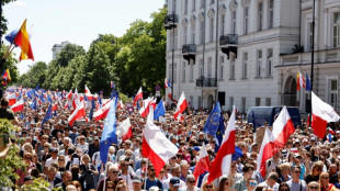 Pologne: un demi-million de Polonais manifestent à Varsovie contre le gouvernement