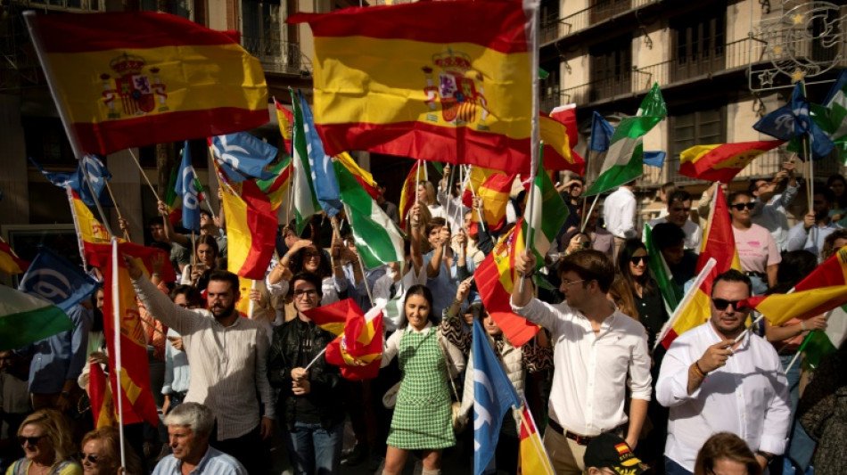 Espagne: manifestation contre une amnistie des indépendantistes catalans