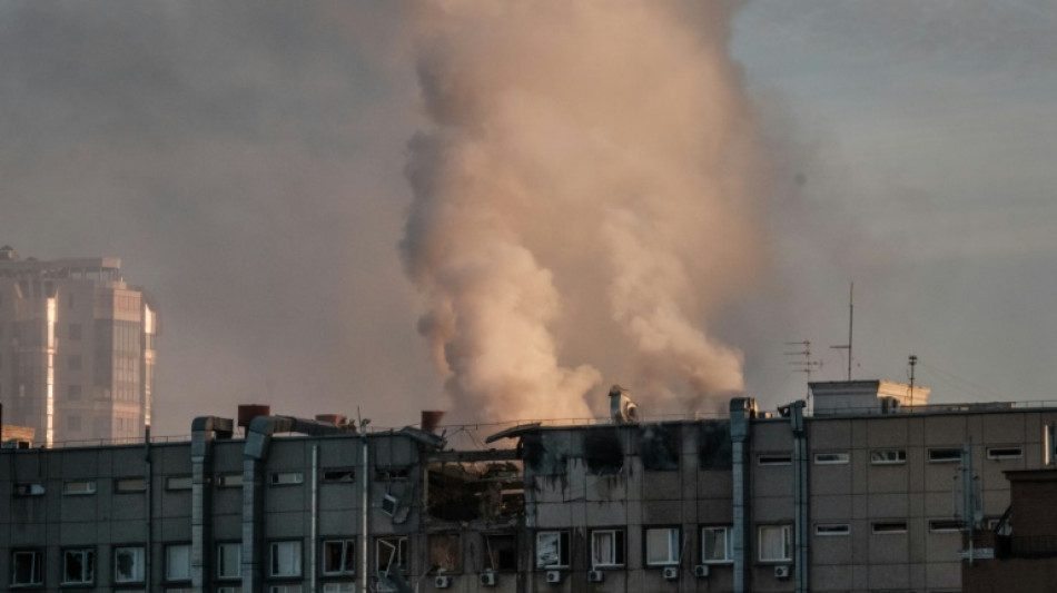 Ukraine: attaques de drone kamikaze sur le centre de Kiev