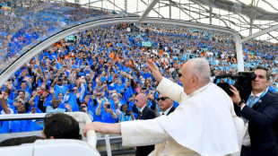 Fiéis realizam 'sonho' de ver papa Francisco em Marselha