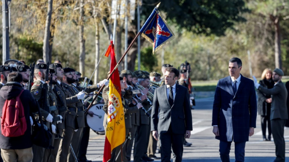 Macron, Sanchez in Barcelona to cement Franco-Spanish ties