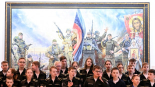 Art on war footing displayed at new show in Moscow