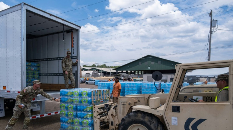 Dans la capitale du Mississippi privée d'eau, l'armée à la rescousse