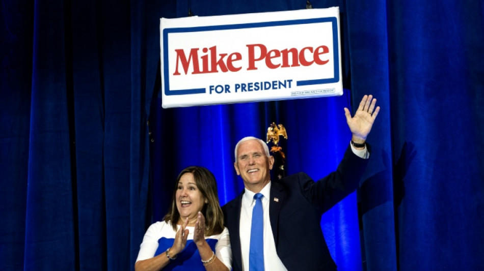 L'ancien vice-président Mike Pence officialise sa candidature à la Maison Blanche