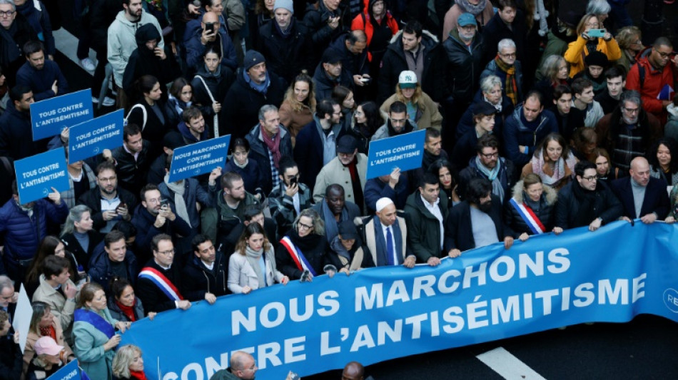 Pour marcher contre l'antisémitisme, "il n'y a jamais assez de monde"