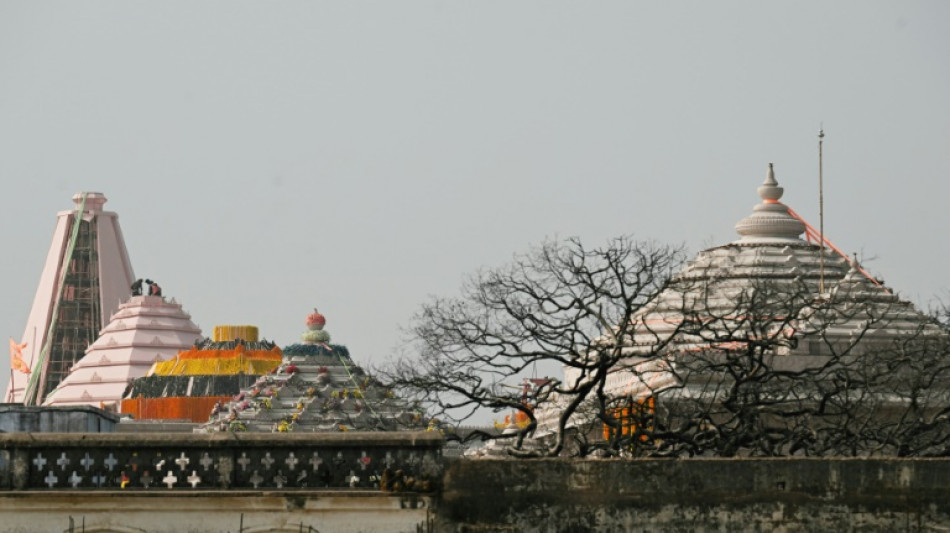 Inde: Modi inaugure un temple symbole de sa politique pro-hindouisme