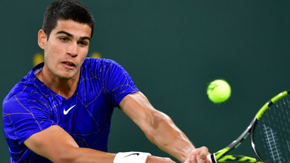 Spanish teen Alcaraz books Indian Wells semi against 'idol' Nadal