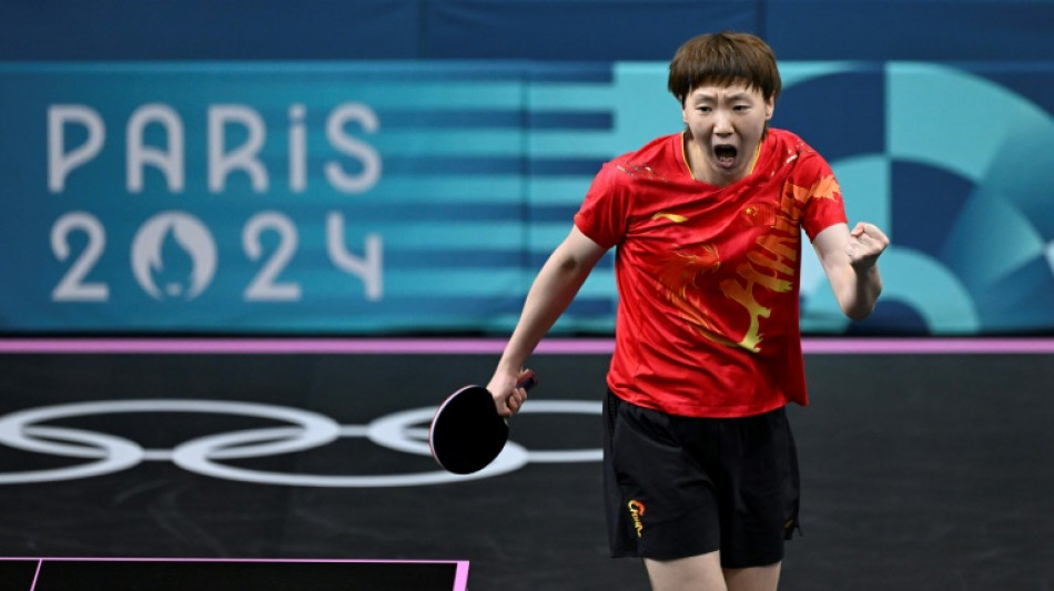 China completes Olympic table tennis gold clean sweep