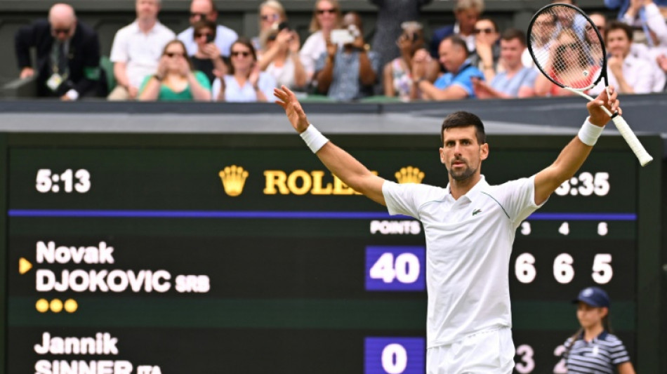 Djokovic battles into Wimbledon semi-finals as Jabeur makes history