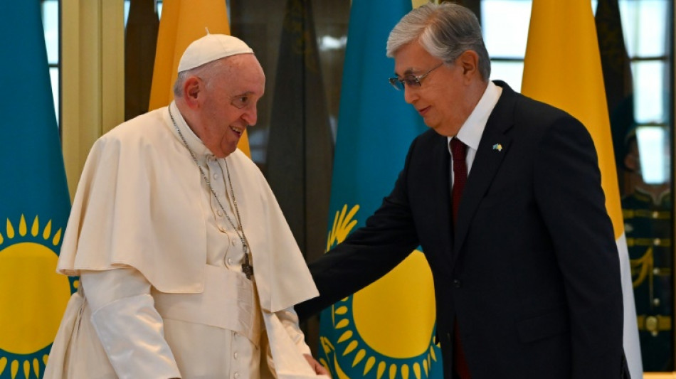 Le pape au Kazakhstan pour promouvoir le "dialogue", l'Ukraine en toile de fond