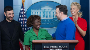 'Ted Lasso' actors visit White House to promote mental health