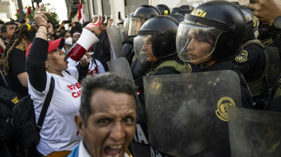 Pérou: des milliers de manifestants à Lima contre le président Castillo