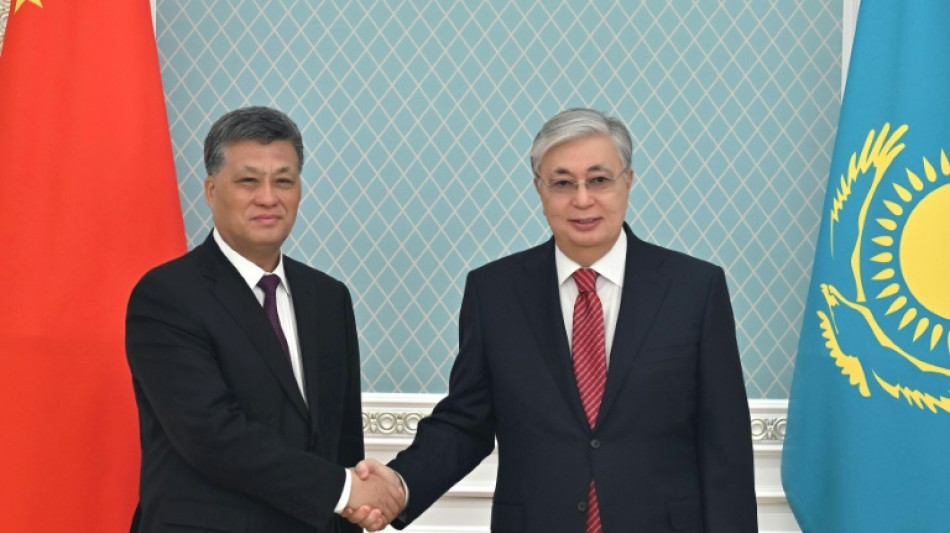 Kazakhstan leader meets China's Xinjiang party chief