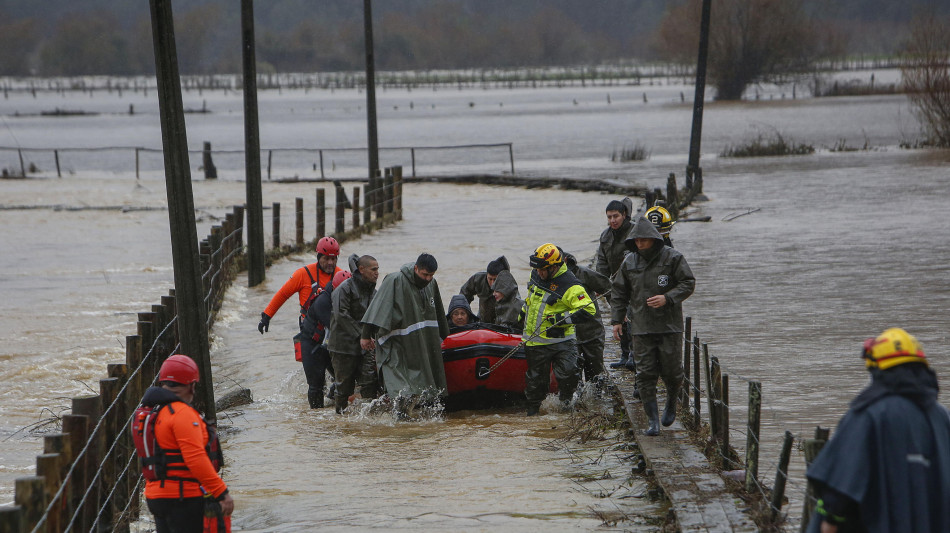 Cile: Biobio dichiarata 'zona di catastrofe' per le piogge