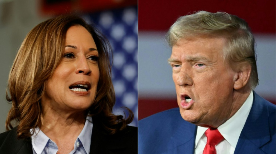 Harris et Trump à Philadelphie, à quelques heures d'un débat très attendu