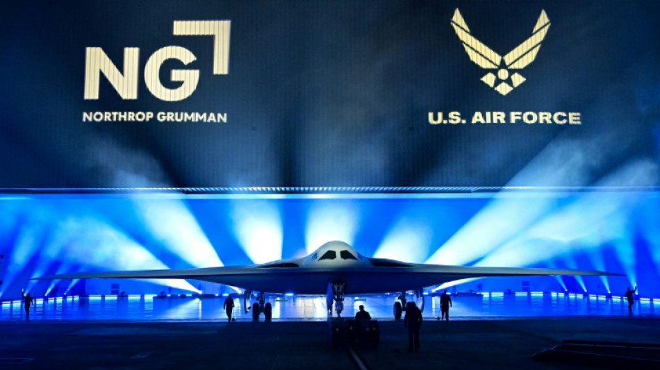 US unveils high-tech B-21 stealth bomber