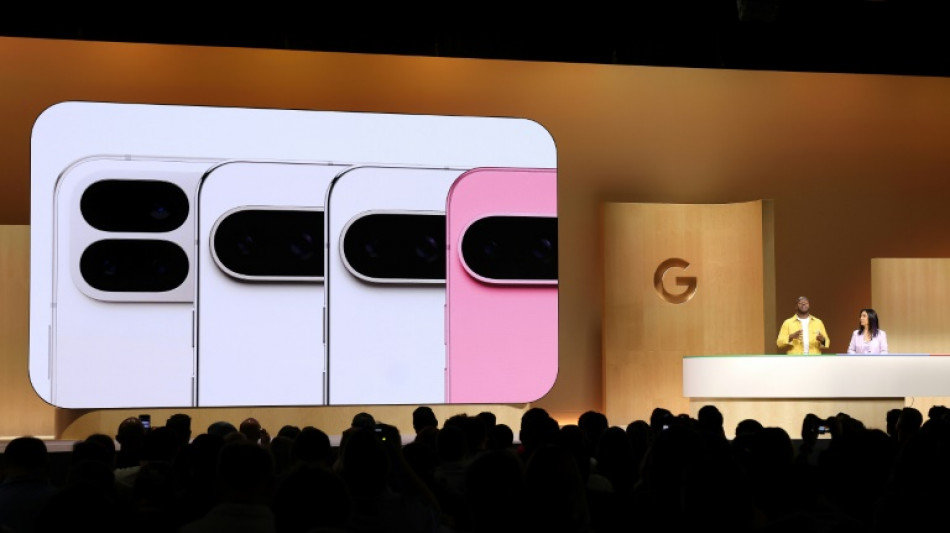 Google launches new Pixel 9 phones as AI race heats up