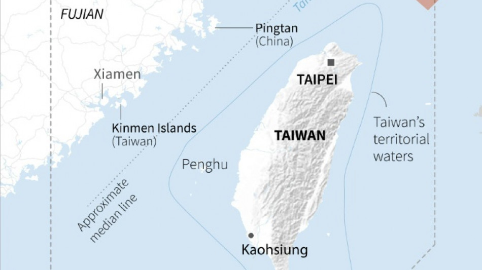 China to ban ships from area near Taiwan due to 'falling rocket wreckage'