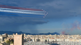 Olympisches Feuer in Frankreich angekommen