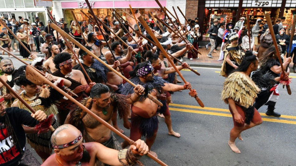 Thousands march to New Zealand's parliament in Maori rights protest