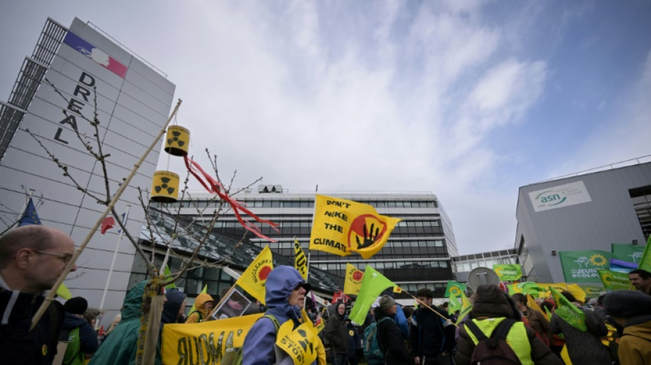 Caen: manifestation contre l'EPR et le retour du nucléaire