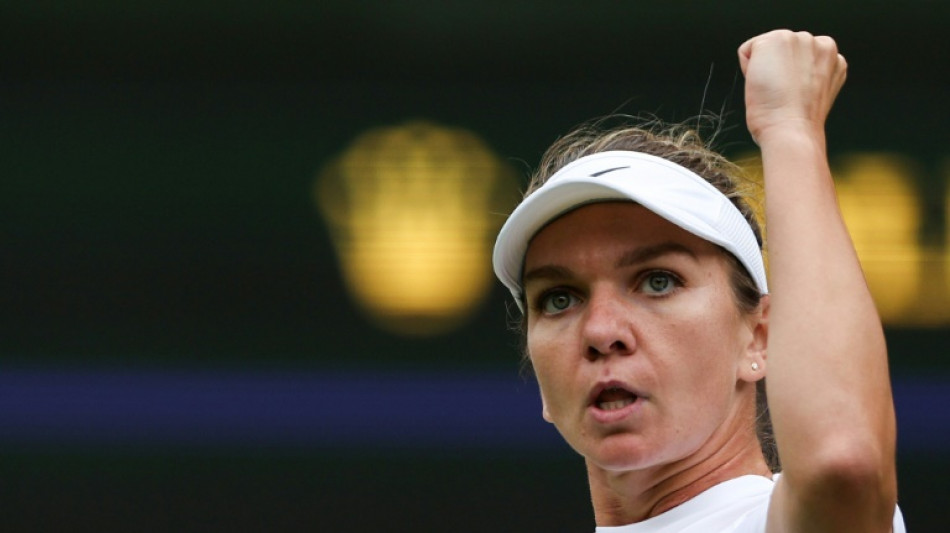 Simona Halep, en semifinales de Wimbledon, tres años después de su título