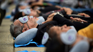 Sieste collective à Mexico pour promouvoir le droit à bien dormir