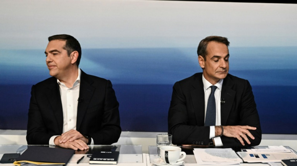 Elections en Grèce: le conservateur Mitsotakis face à Tsipras affaibli