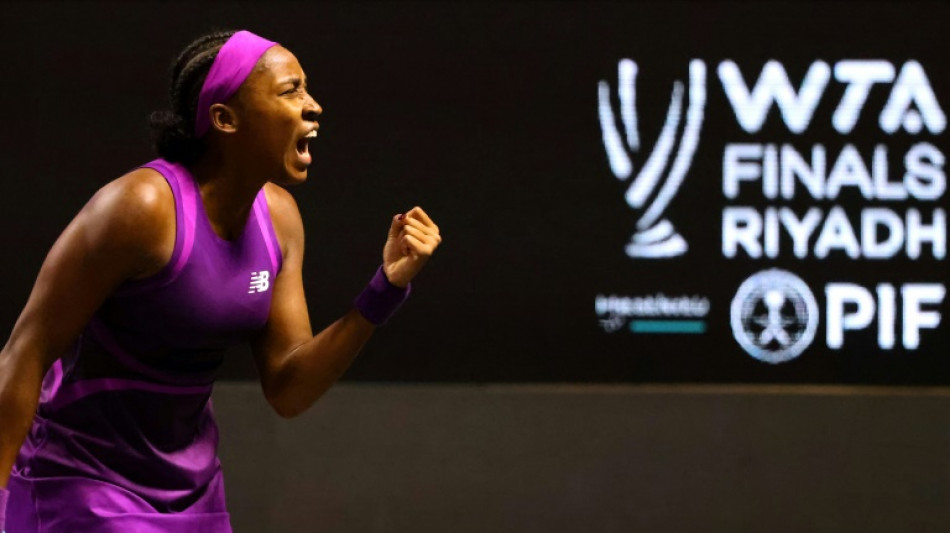 Gauff beats Swiatek at WTA Finals as Sabalenka earns year-end No.1