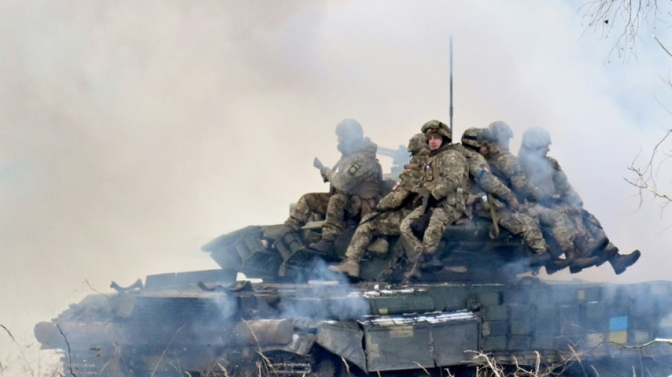 Ukraine's forces train near Chernobyl exclusion zone