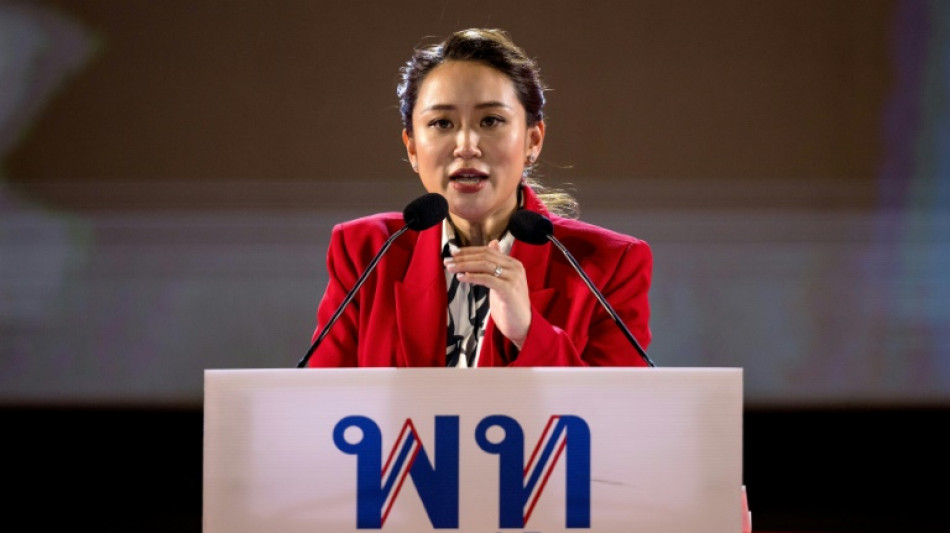 Leading Thai opposition PM candidate gives birth two weeks from polling day