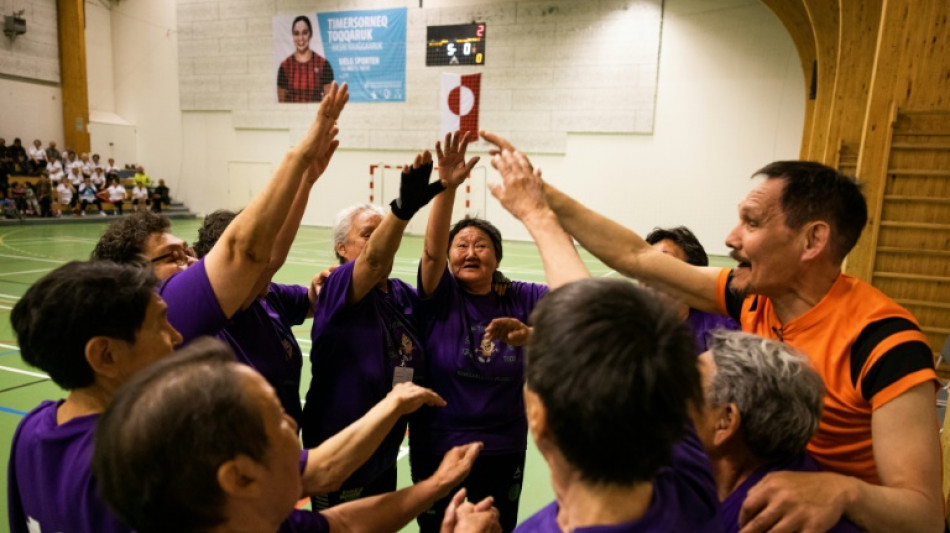 'It's good to move': Greenland's seniors play ball