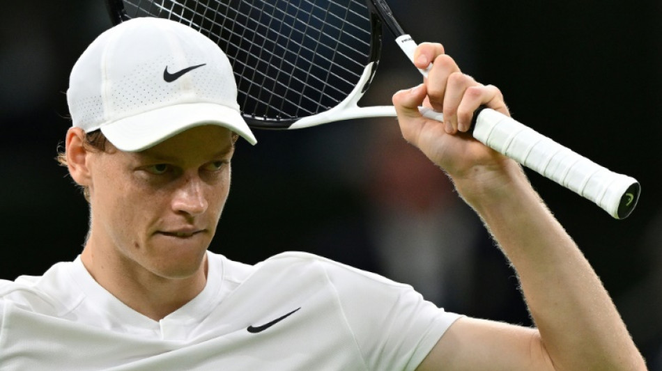 'Lucky' Sinner defeats big-hitting Berrettini to reach Wimbledon third round