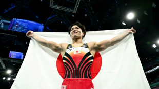 Japan's Oka wins third gold at Paris Olympics on horizontal bar