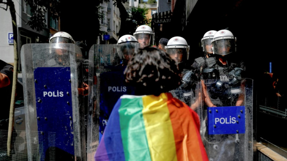 Police break up Istanbul Pride march, detain over 150