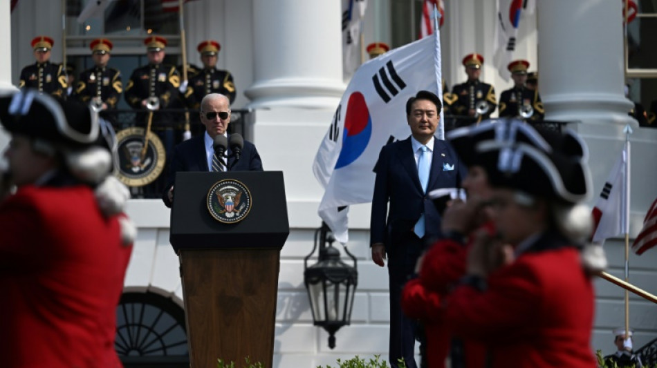 Biden et Yoon avertissent Pyongyang contre toute attaque nucléaire