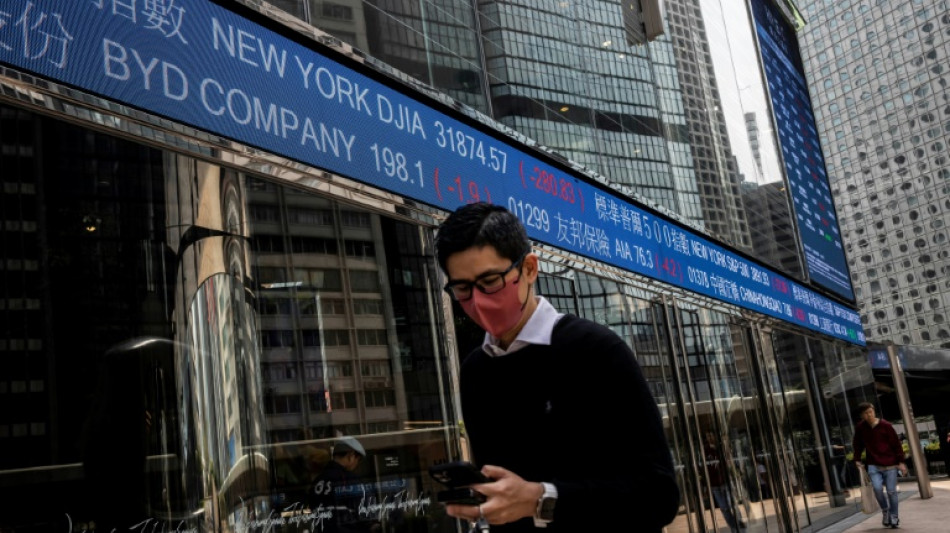 Hong Kong drops sharply on major losses in Chinese firms