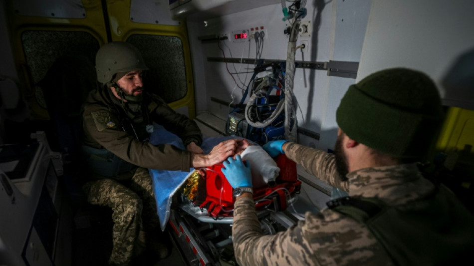 'It's always scary': medics in Ukraine's 'meat grinder'