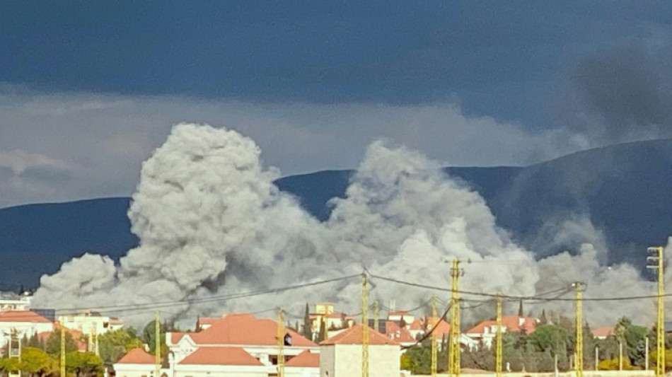 Bombardeos en el este de Líbano tras aviso de evacuación israelí, según AFP