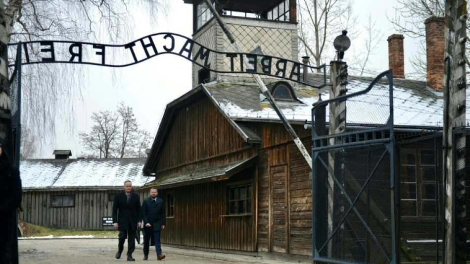 On Holocaust Day, Polish PM accuses Putin of building 'new camps'