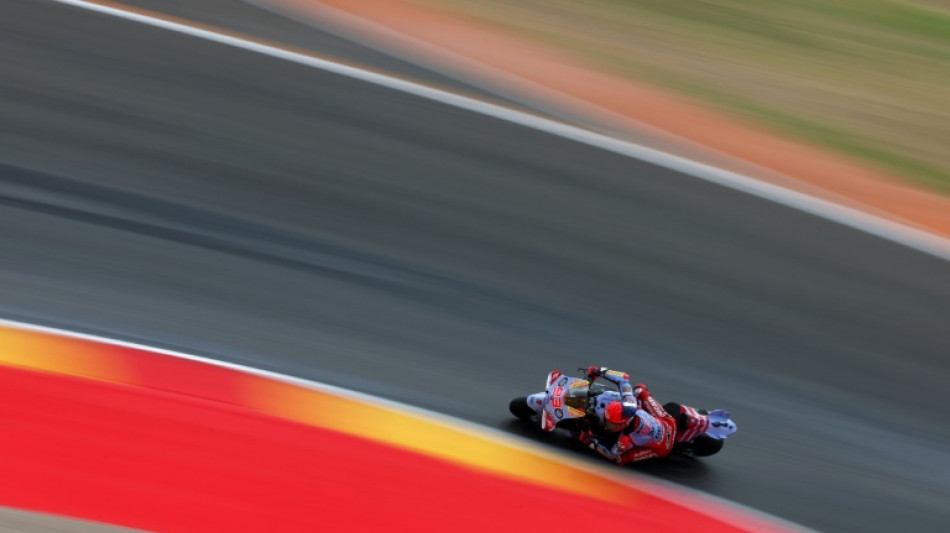 Marc Marquez sets record time in Aragon MotoGP practice